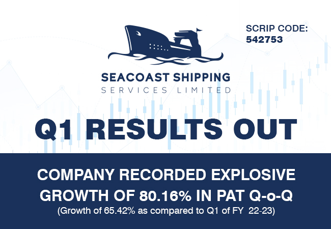 Seacoast Shipping Reports Impressive 65% Q1 PAT Growth, Launches Rights Issue