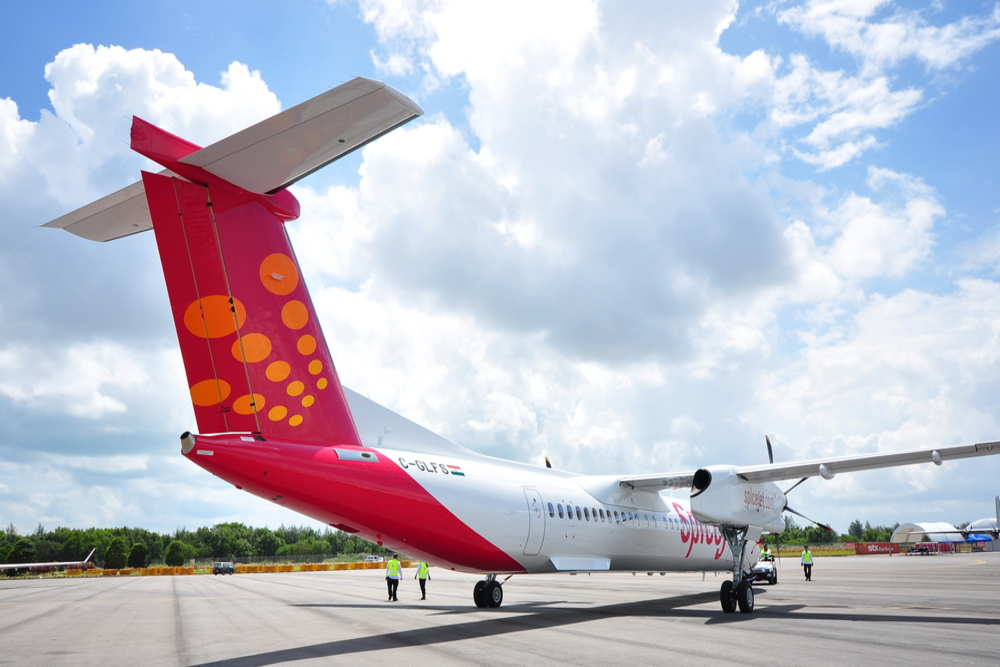 SpiceJet Shares Gain Over 6%, Signed MoU With Snowman Logistics